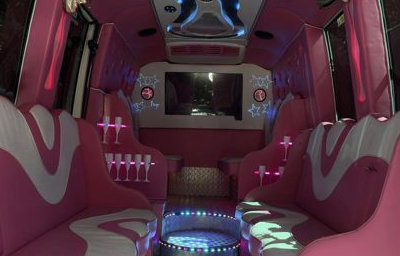 Pink Party Bus