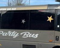 Grey Party Bus
