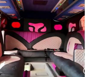 Grey Party Bus