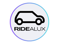 Ridealux logo