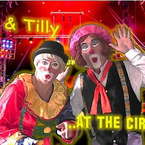 Dromeo & Tilly Circus Parties Text.png