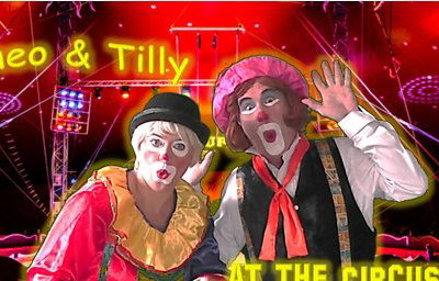 Dromeo & Tilly Circus Parties Text.png