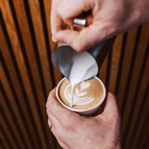 Pop-Up Coffee Bar Latte Art