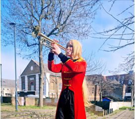 Hannah Hartwell Stilt Walker