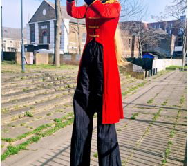 Hannah Hartwell Stilt Walker