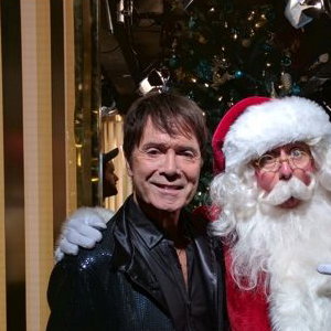 With Sir Cliff Richard