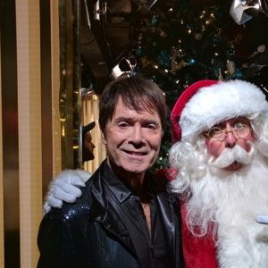 With Sir Cliff Richard
