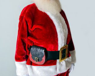 Pensive Santa