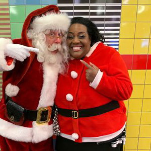  With Alison Hammond