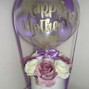 Bobo balloon bouquet 