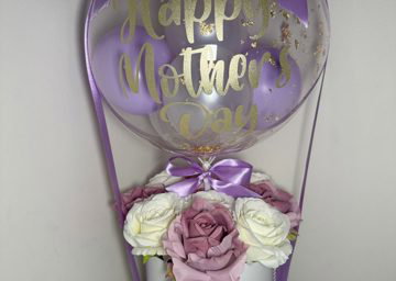 Bobo balloon bouquet