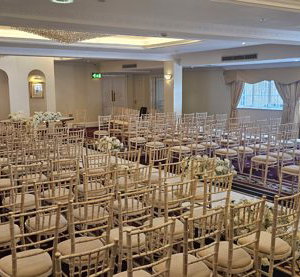 Limewash Chiavari Chair Hire for a London Wedding Ceremony