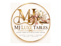 MJ Luxe Tables logo