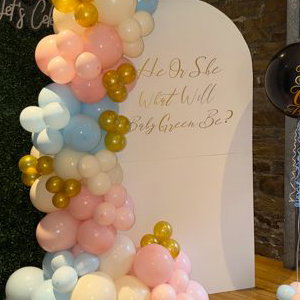 Gender reveal sailboard