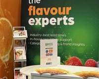 Exhibition stand and display graphics at an event