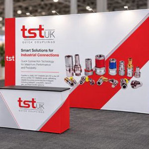 Fabric pop-up exhibition stand kit