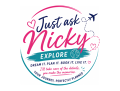 Just ask Nicky logo