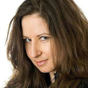 Amelie Appleby mingles amongst guests with her crystal ball
