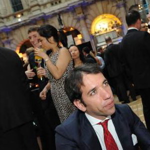 Amelie Appleby entertains with palm readings at Corporate Events