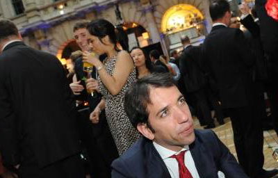 Amelie Appleby entertains with palm readings at Corporate Events