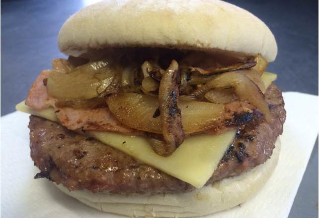 Burger Van in Manchester