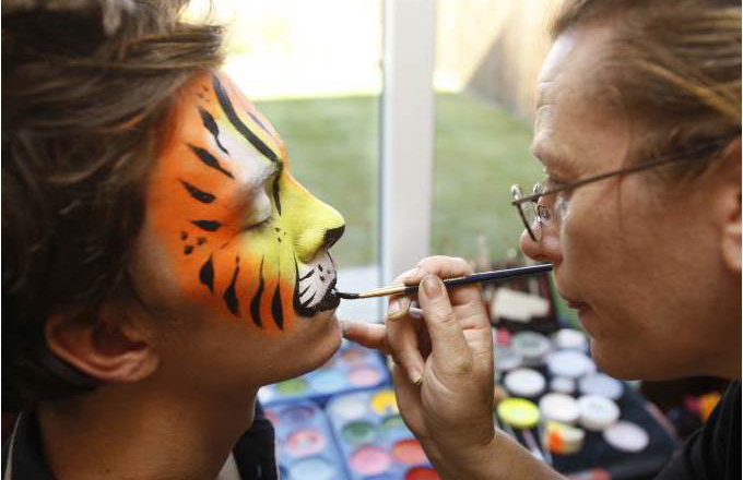 Face Painting in Derbyshire