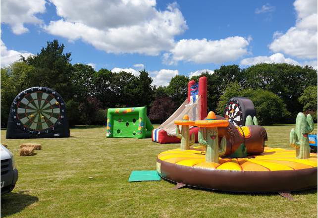 Inflatable Games in Blanerne
