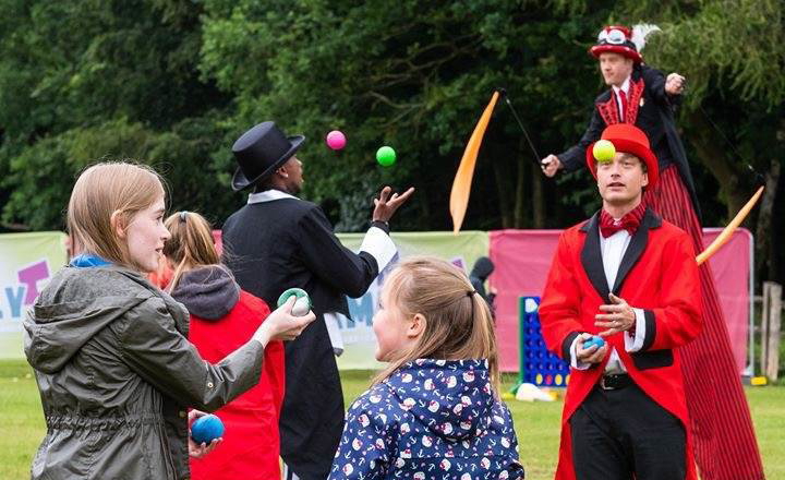 Jugglers in Tyrone