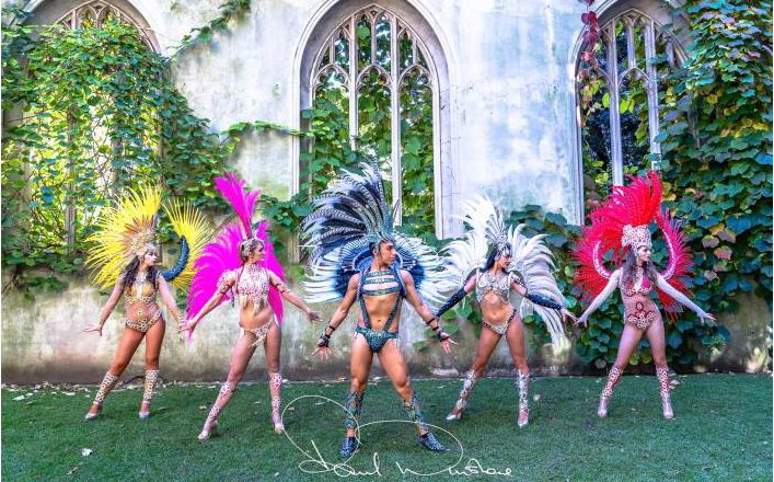 Samba Dancers in Orkney