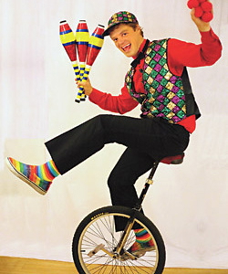 Unicycle in Jesmond