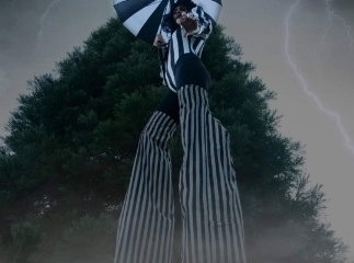 Stilt walking