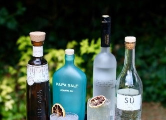 A simple Caché experience—elevated spirits, and premium mixers.