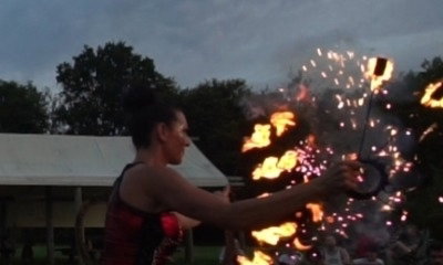Captivating Fire Show (family friendly) 