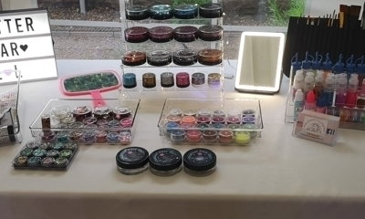 Face painting/ glitter bar/ glitter tattoos for everyone!!!