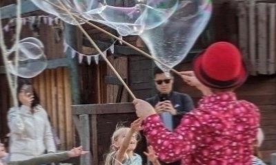 Amazingly Exciting Gigantic Bubbles and Circus Performer Package