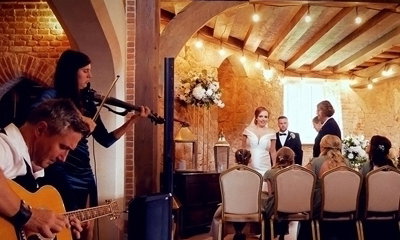 Wedding Ceremony, drinks reception and wedding meal