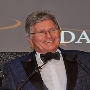 Hosting the LADAs (Laundry & Dry Cleaning) Awards at Mercedes Benz World, Reigate, Surrey, 2022.