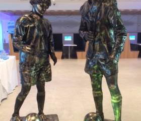 Still Living Statues