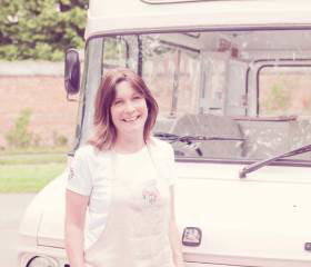 Sweet Ally Scoops Vintage Ice Cream Van