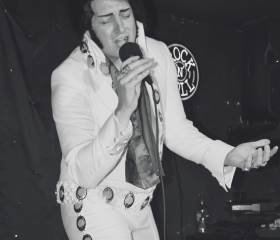 James Burrell as Elvis Presley