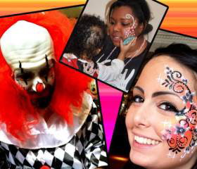 IS MAKEUP FACE PAINTING and ARTISTRY MAKEUP