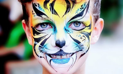 Tick Boom Face Painting