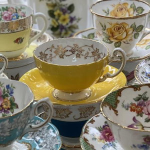 Five floral trios