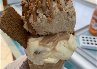 Justins Beach ice cream