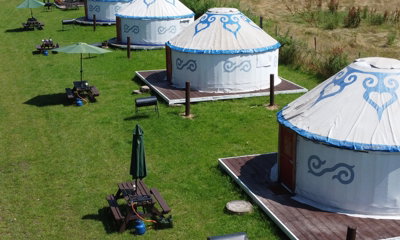 Plush Tents Yurt Village