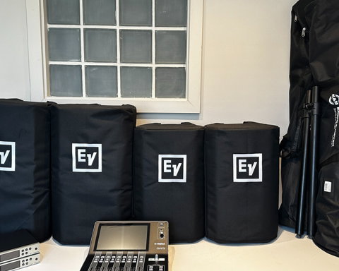 4 Speakers PA Package