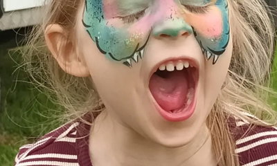 Facepainting with wilma
